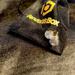 Simulated diamond studs